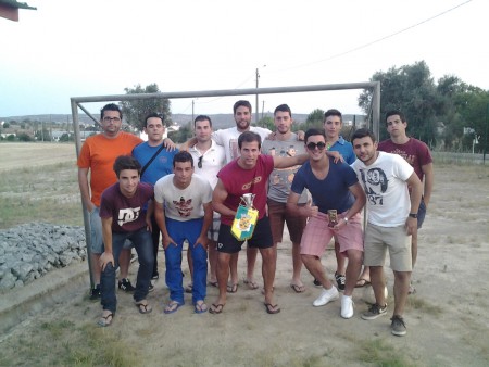 Os vencedores...I Torneio de Futebol 7, Vila de Cabeção